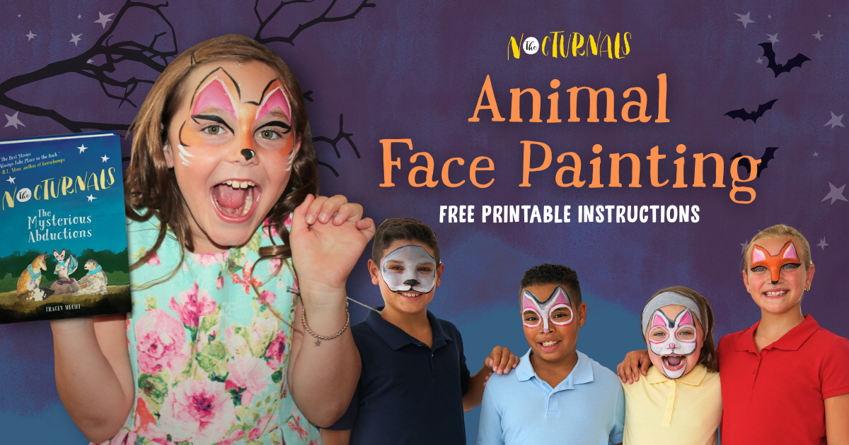 Become a Nocturnal! Use Our DIY Halloween Face Painting Instructions (FREE Printable + Step-by-Step Video Instructions) Become a Nocturnal! Use Our DIY Halloween Face Painting Instructions (FREE Printable + Step-by-Step Video Instructions)