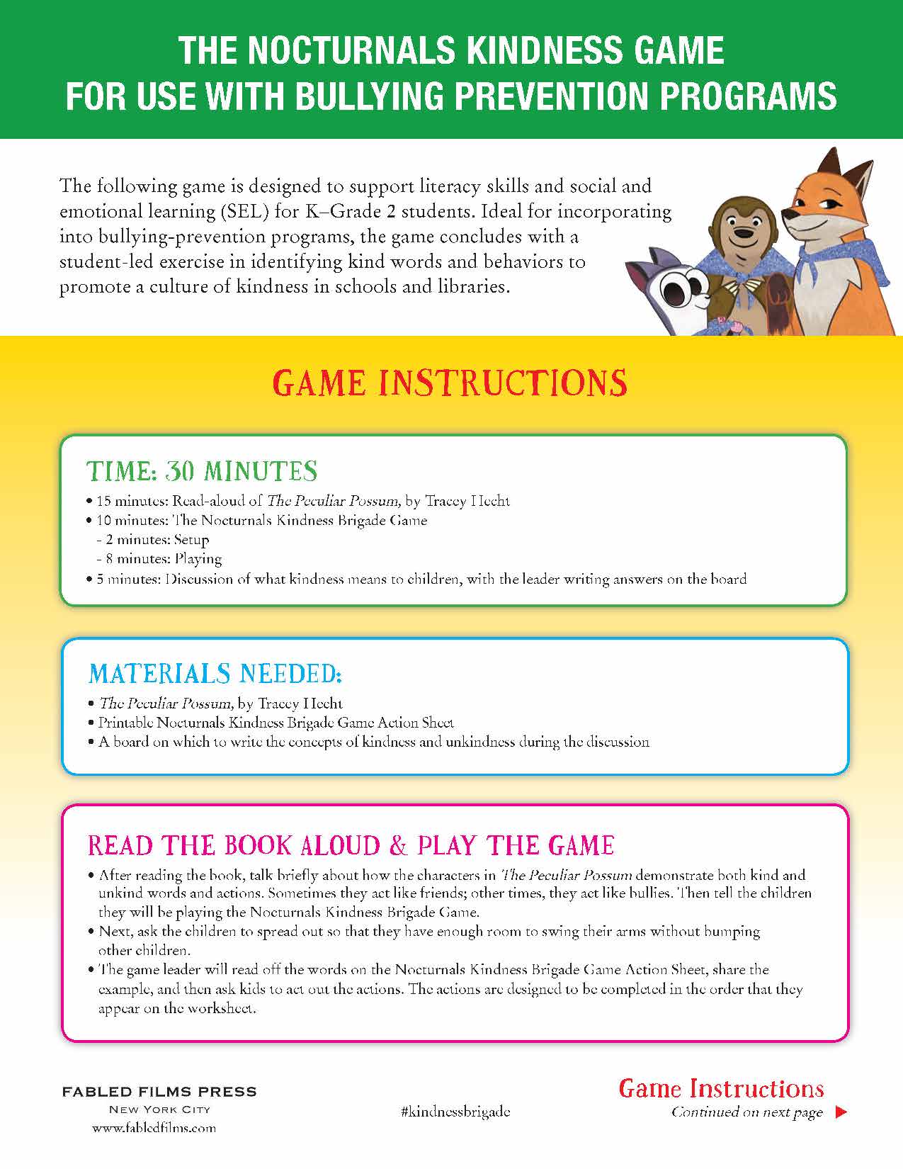 Kindness Game