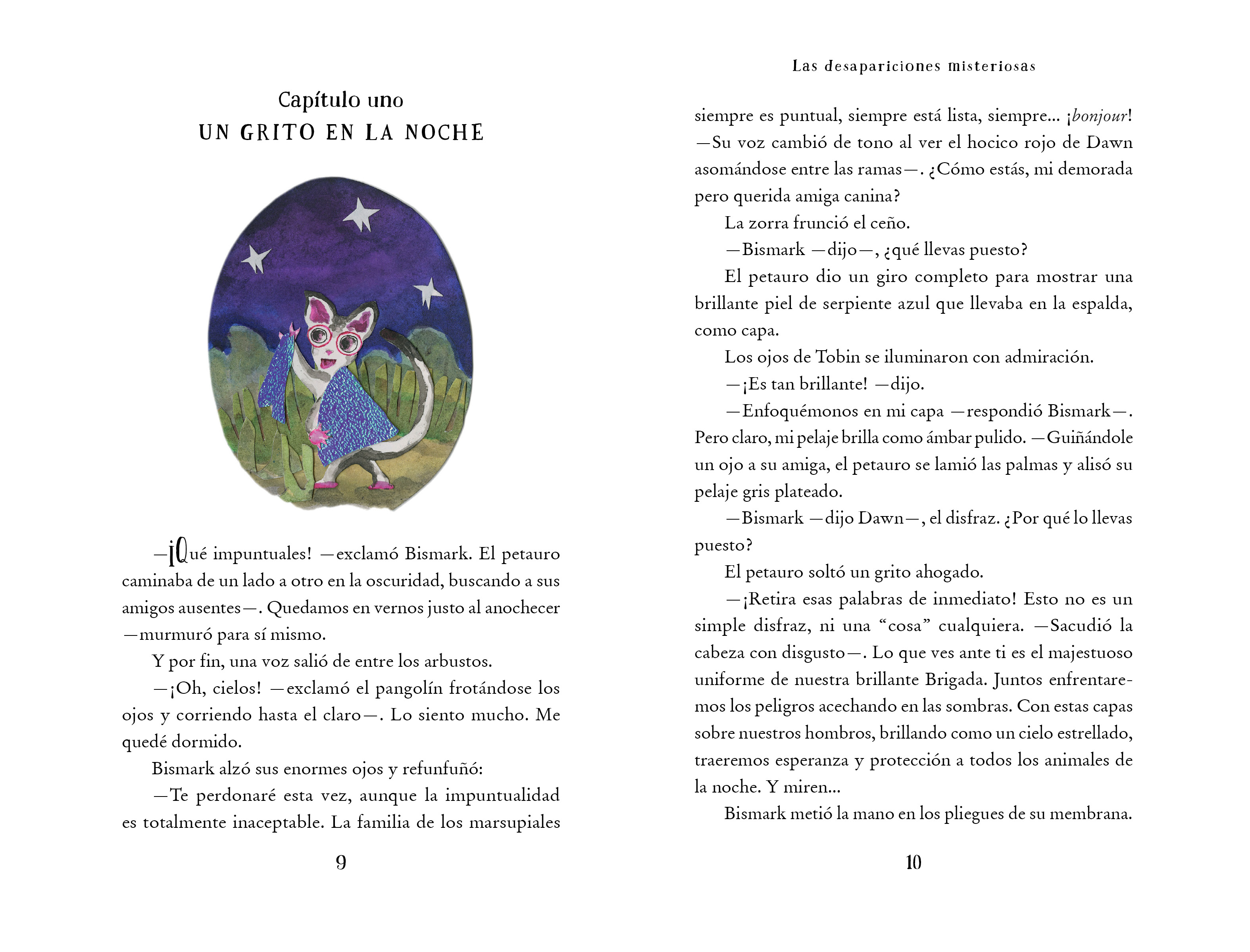 Las desapariciones misteriosas sample pages