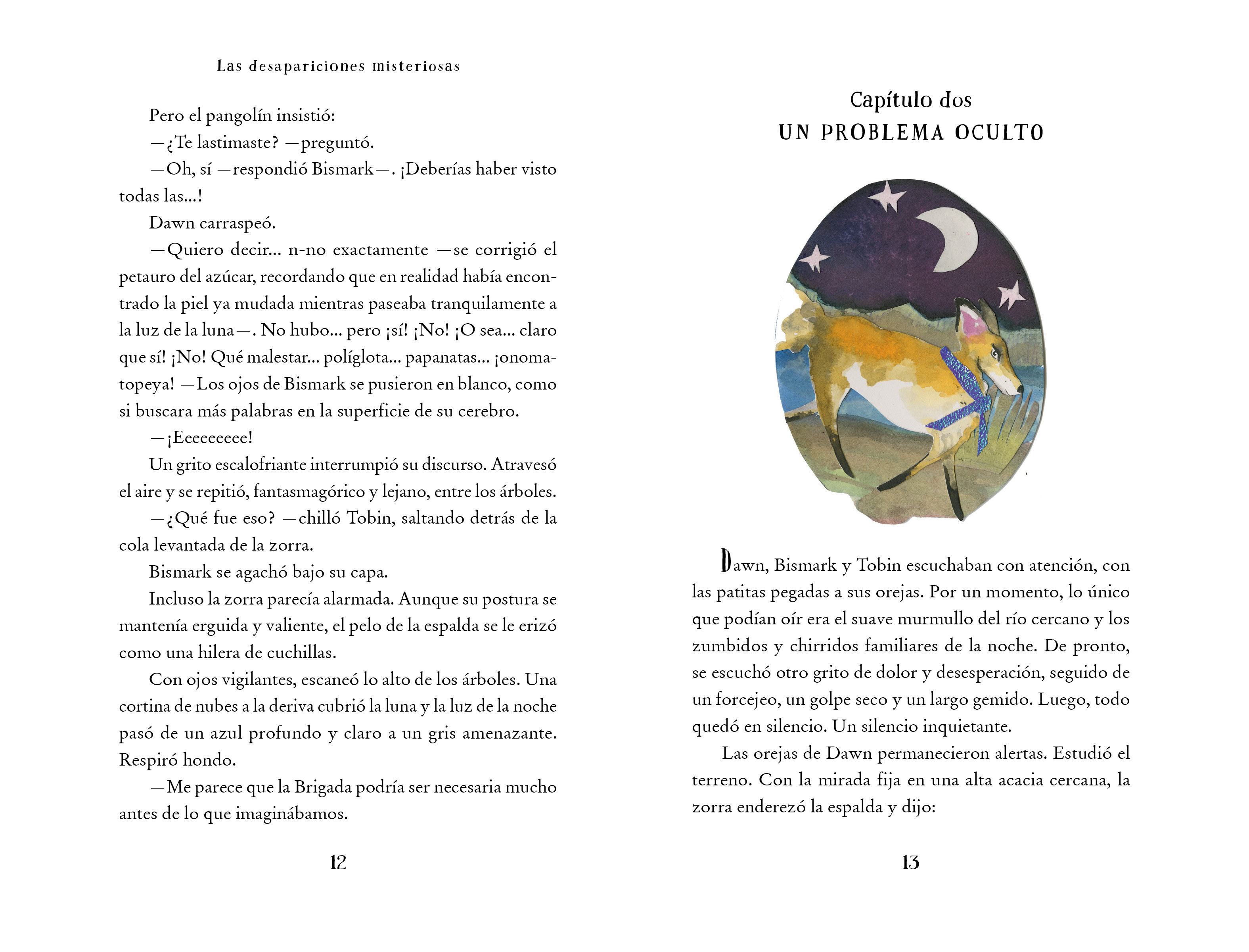 Las desapariciones misteriosas Sample Page
