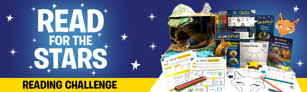 Fabled Films Press Reading Challenge & Display Mockup