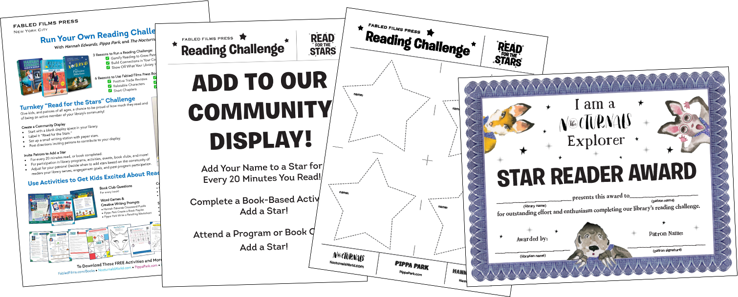 Sample Pages from The Reading Challenge Activity Kit