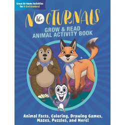 The Nocturnals Grow & Read Animal Activity Book