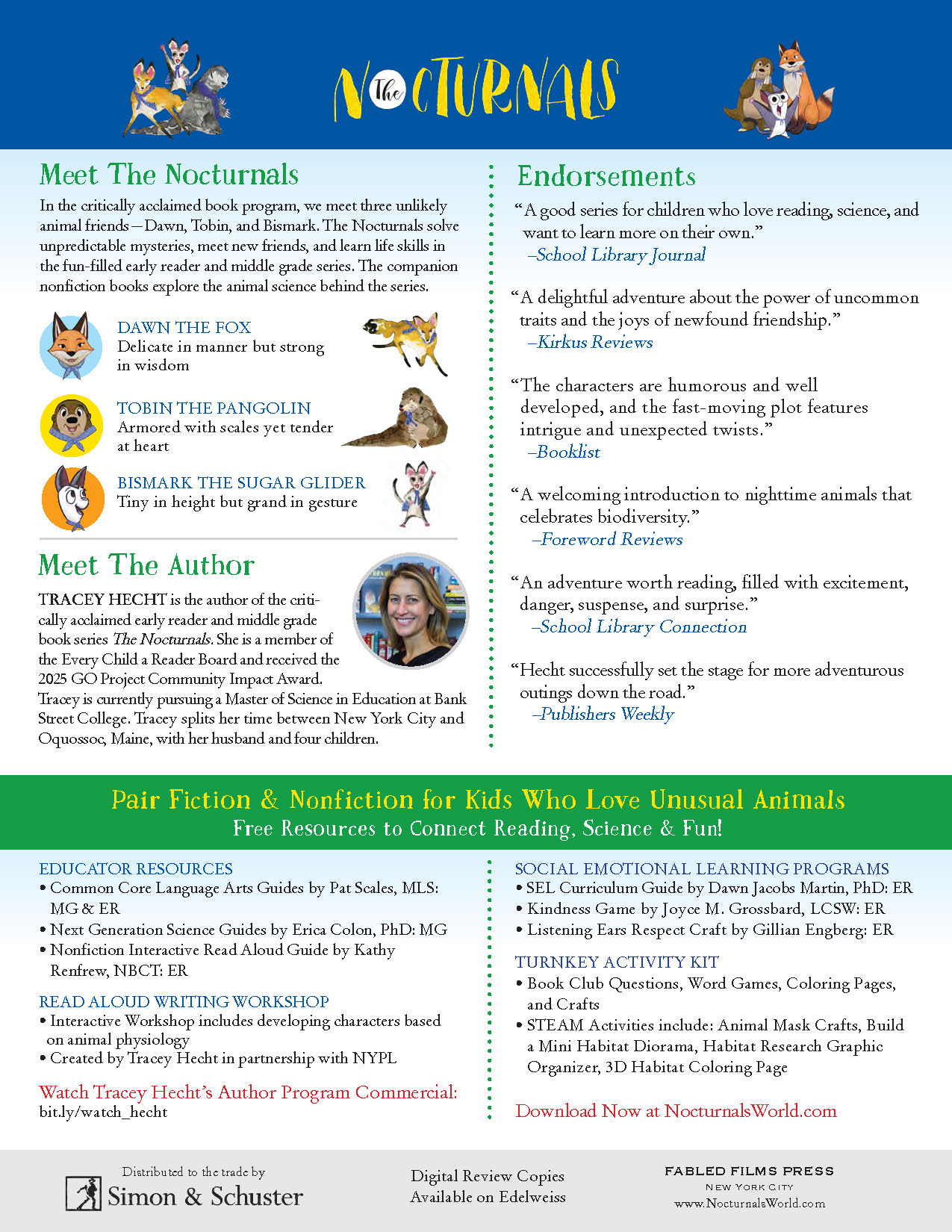 The Nocturnals Series Information