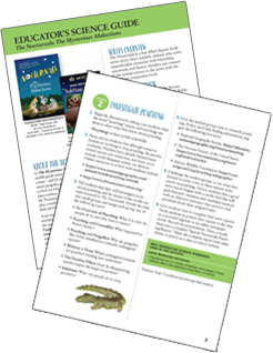 The Educator’s Science Guide for The Nocturnals: Mysterious Abductions includes middle grade activities such as animal activity cards and early reader interactive read aloud such as compare and contrast venn diagrams. 